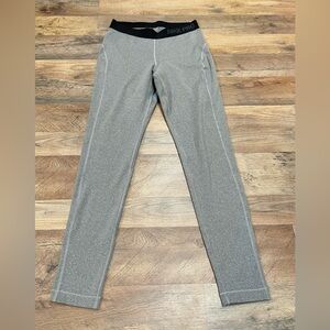 Nike Pro Heather Gray Athletic Leggings